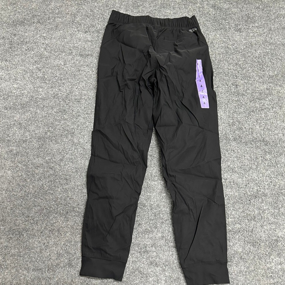 Eddie Bauer Joggers Womens Size 4 Black Fleece Lined Hiking Outdoor Active Pants - Picture 8 of 9